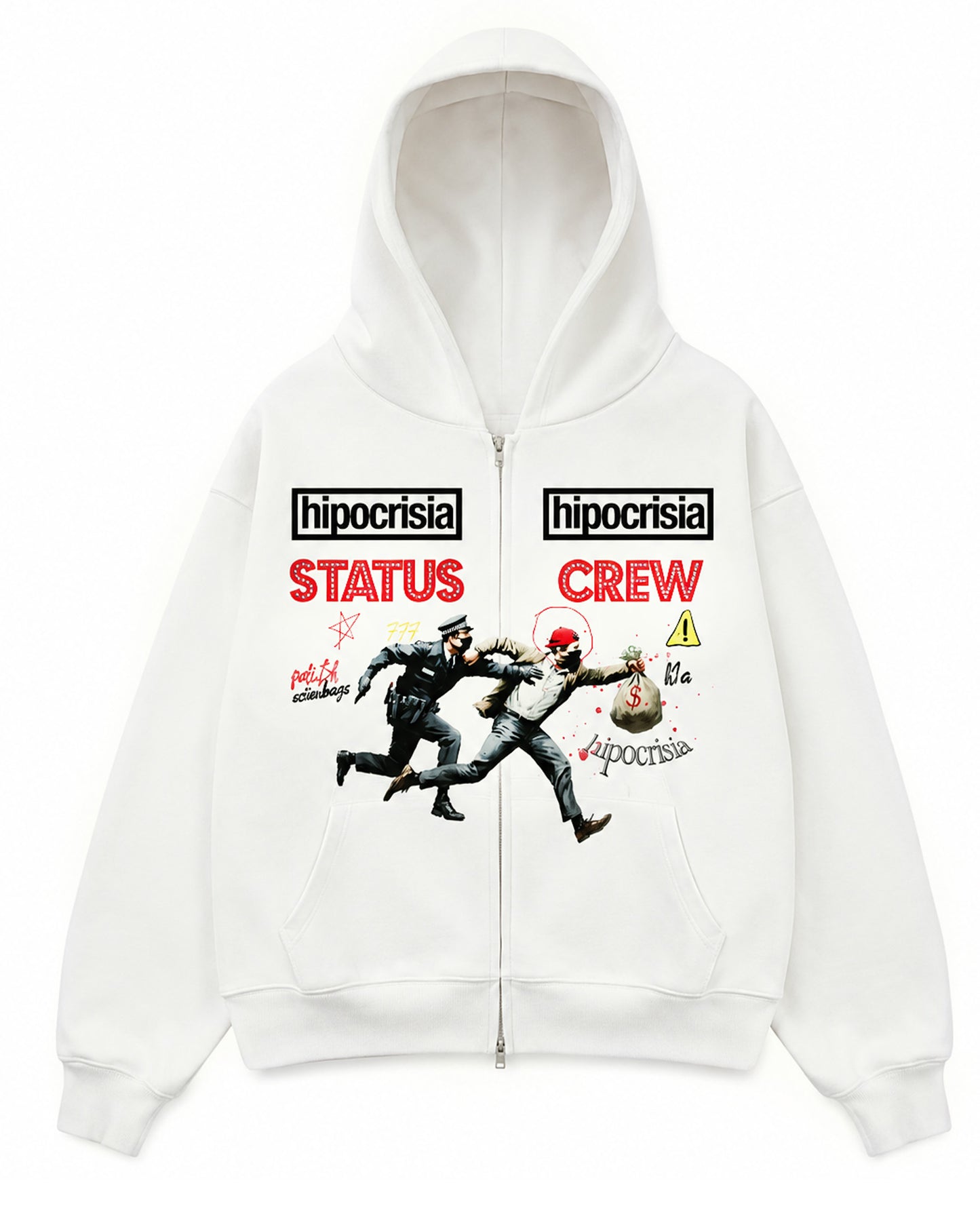 STATUS ZIP HOODIE