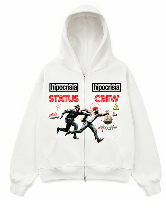 STATUS ZIP HOODIE