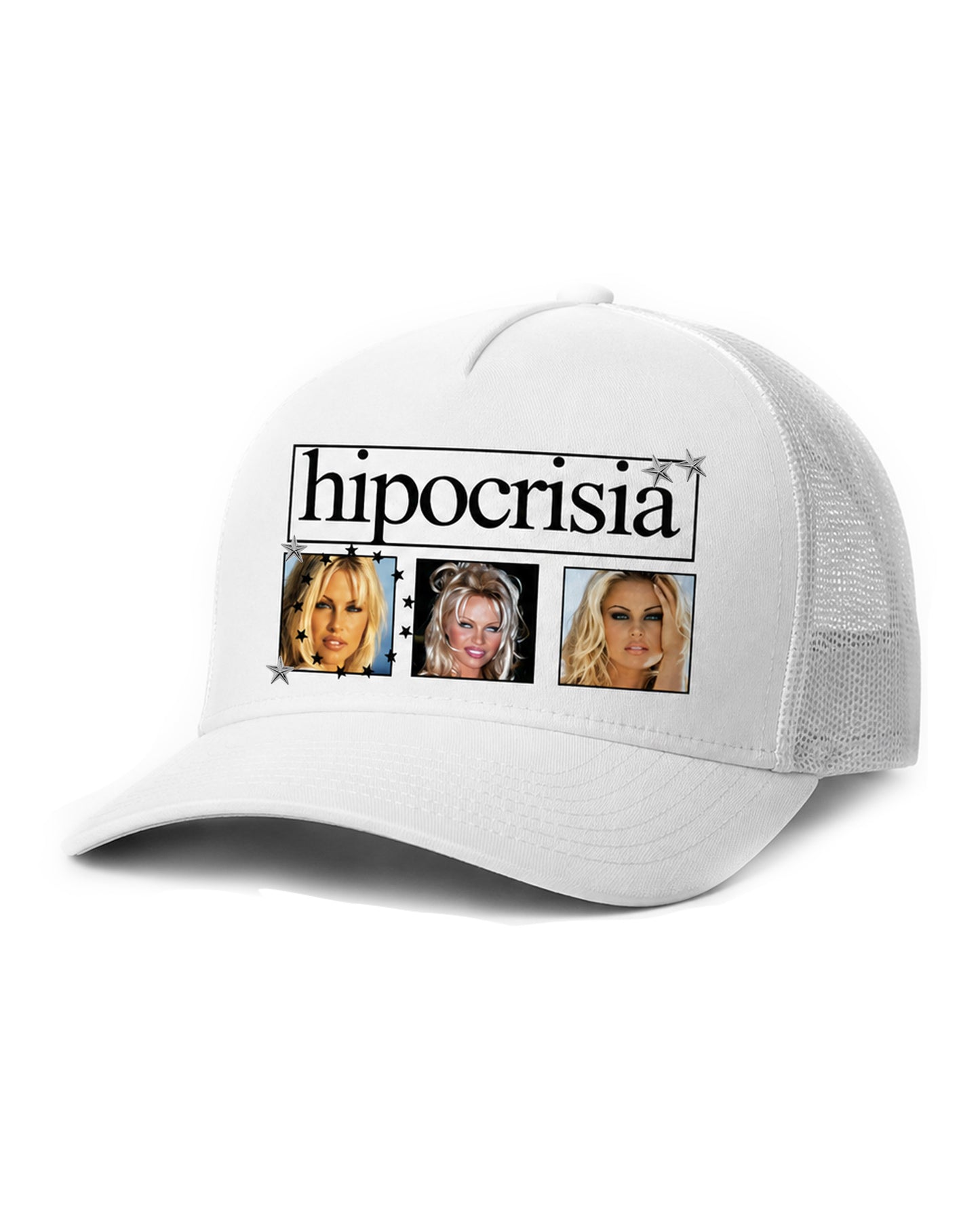 WHITE PAMELA SNAPBACK